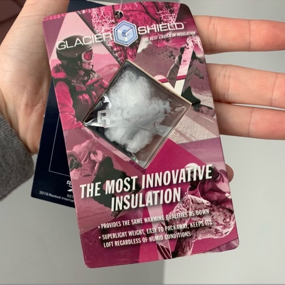 Reebok Dusty Rose Packable Full Zip Coat Size M - Picture 4 of 11